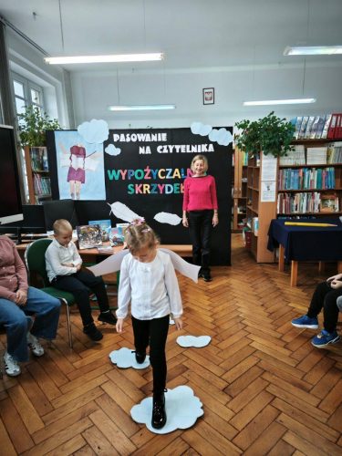 Pasowanie na czytelnika biblioteki