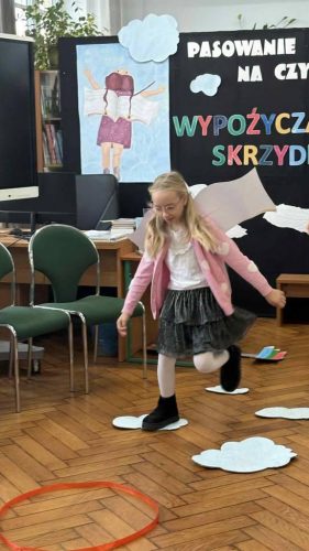 Pasowanie na czytelnika biblioteki