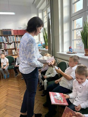 Pasowanie na czytelnika biblioteki
