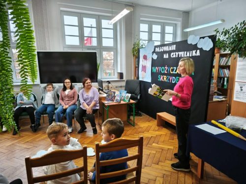 Pasowanie na czytelnika biblioteki