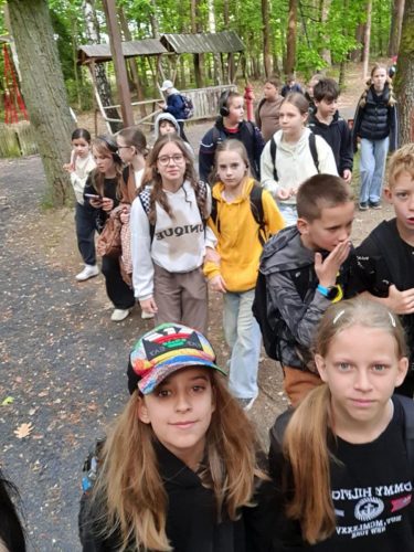 Wycieczka czwartoklasistów